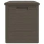 Truhe für braune Polypropylen-Kissen 77,5 x 44,5 x 53 cm von vidaXL, Aufbewahrungsboxen für den Außenbereich - Ref: Foro24-36...