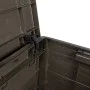 Chest for brown polypropylene cushions 77.5x44.5x53 cm by vidaXL, Outdoor storage boxes - Ref: Foro24-366604, Price: 89,71 €,...