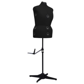 Verstellbare Schneiderpuppe Frau schwarz Größe L 44-50 von vidaXL, Galanten in der Nacht - Ref: Foro24-288491, Preis: 218,14 ...