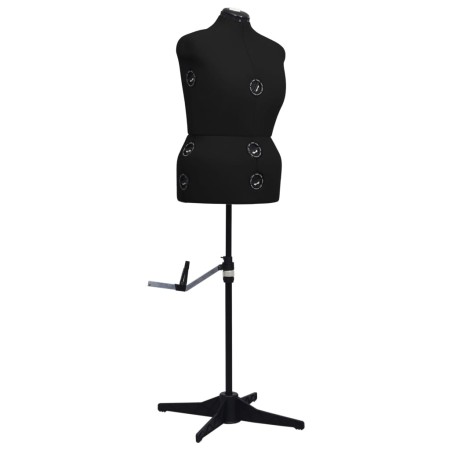 Verstellbare Schneiderpuppe Frau schwarz Größe L 44-50 von vidaXL, Galanten in der Nacht - Ref: Foro24-288491, Preis: 218,14 ...