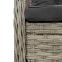 Garden dining set 7 pieces and light gray synthetic rattan cushions by vidaXL, Garden sets - Ref: Foro24-3262795, Price: 830,...