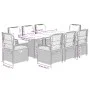 9-piece garden dining set with beige synthetic rattan cushions by vidaXL, Garden sets - Ref: Foro24-3262935, Price: 1,00 €, D...