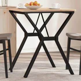 Patas de mesa de comedor estructura Y hierro fundido 60x60x73cm