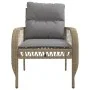 Garden sofa set with cushions 4 pieces beige synthetic rattan by vidaXL, Garden sets - Ref: Foro24-368731, Price: 356,35 €, D...