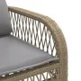 Garden sofa set with cushions 4 pieces beige synthetic rattan by vidaXL, Garden sets - Ref: Foro24-368731, Price: 356,35 €, D...