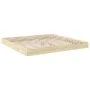 Sonoma oak engineered wood bed frame 200x200 cm by vidaXL, Beds and slatted bases - Ref: Foro24-841995, Price: 97,57 €, Disco...