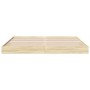 Estructura de cama madera de ingeniería roble Sonoma 200x200 cm de vidaXL, Camas y somieres - Ref: Foro24-841995, Precio: 98,...