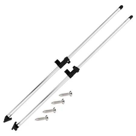 Bimini-Top-Stützstangen für Boote, 2 Stück, Aluminium von vidaXL, Bootszubehör und -teile - Ref: Foro24-92389, Preis: 33,67 €...
