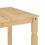 Mesa de comedor Corona madera maciza de pino 180x90x75 cm