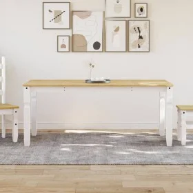 Corona dining table solid white pine wood 180x90x75 cm by vidaXL, Kitchen and dining tables - Ref: Foro24-4005722, Price: 235...