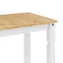 Mesa de comedor Corona madera maciza pino blanco 180x90x75 cm de vidaXL, Mesas de cocina y de comedor - Ref: Foro24-4005722, ...