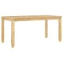 Corona dining table solid pine wood 160x80x75 cm by vidaXL, Kitchen and dining tables - Ref: Foro24-4005717, Price: 192,01 €,...