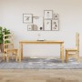 Corona dining table solid pine wood 160x80x75 cm by vidaXL, Kitchen and dining tables - Ref: Foro24-4005717, Price: 195,63 €,...