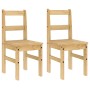 Sillas de comedor Panama 2 uds madera maciza pino 40x46x90 cm de vidaXL, Sillas de comedor - Ref: Foro24-4005729, Precio: 105...