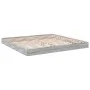 Sonoma gray engineered wood bed frame 180x200 cm by vidaXL, Beds and slatted bases - Ref: Foro24-842005, Price: 105,25 €, Dis...