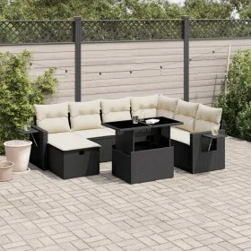 8-piece garden sofa set and black synthetic rattan cushions by vidaXL, Garden sets - Ref: Foro24-3274996, Price: 517,86 €, Di...