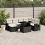 8-piece garden sofa set and black synthetic rattan cushions by vidaXL, Garden sets - Ref: Foro24-3274996, Price: 517,86 €, Di...