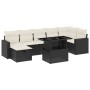8-piece garden sofa set and black synthetic rattan cushions by vidaXL, Garden sets - Ref: Foro24-3274826, Price: 488,51 €, Di...