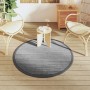 Alfombra de exterior PP gris Ø120 cm de vidaXL, Protectores para exterior - Ref: Foro24-368482, Precio: 28,12 €, Descuento: %