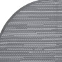 Alfombra de exterior PP gris Ø120 cm de vidaXL, Protectores para exterior - Ref: Foro24-368482, Precio: 28,12 €, Descuento: %