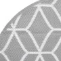 Gray PP outdoor rug Ø200 cm by vidaXL, Outdoor protectors - Ref: Foro24-368468, Price: 41,73 €, Discount: %