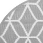 Gray PP outdoor rug Ø200 cm by vidaXL, Outdoor protectors - Ref: Foro24-368468, Price: 42,59 €, Discount: %