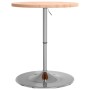 Solid beech wood high table Ø60x90.5 cm by vidaXL, Kitchen and dining tables - Ref: Foro24-3270629, Price: 111,36 €, Discount: %