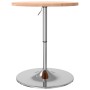 Solid beech wood high table Ø60x90.5 cm by vidaXL, Kitchen and dining tables - Ref: Foro24-3270629, Price: 111,36 €, Discount: %