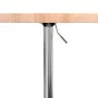Solid beech wood high table Ø60x90.5 cm by vidaXL, Kitchen and dining tables - Ref: Foro24-3270629, Price: 106,84 €, Discount: %