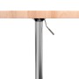 Solid beech wood high table Ø60x90.5 cm by vidaXL, Kitchen and dining tables - Ref: Foro24-3270629, Price: 111,36 €, Discount: %