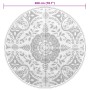 Light gray PP outdoor rug Ø200 cm by vidaXL, Outdoor protectors - Ref: Foro24-368496, Price: 46,27 €, Discount: %