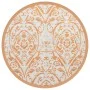 Orange-weißer PP-Außenteppich Ø160 cm von vidaXL, Outdoor-Protektoren - Ref: Foro24-368507, Preis: 36,52 €, Rabatt: %