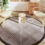 Alfombra de exterior PP marrón Ø200 cm de vidaXL, Protectores para exterior - Ref: Foro24-368480, Precio: 33,99 €, Descuento: %