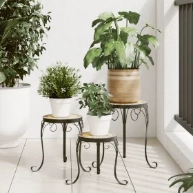Plant supports 3 pcs terracotta and white ceramic by vidaXL, Pot stands - Ref: Foro24-4003397, Price: 82,36 €, Discount: %