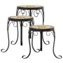Plant supports 3 pcs terracotta and white ceramic by vidaXL, Pot stands - Ref: Foro24-4003397, Price: 82,36 €, Discount: %