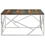 Mesa de centro acero inoxidable y madera reciclada plateado de vidaXL, Mesas de centro - Ref: Foro24-349960, Precio: 114,20 €...