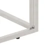 Mesa de centro acero inoxidable y madera reciclada plateado de vidaXL, Mesas de centro - Ref: Foro24-350024, Precio: 84,69 €,...