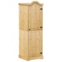 Corona Kleiderschrank aus massivem Kiefernholz 55x52x170 cm von vidaXL, Kleiderschränke - Ref: Foro24-4002764, Preis: 178,28 ...