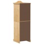 Corona Kleiderschrank aus massivem Kiefernholz 55x52x170 cm von vidaXL, Kleiderschränke - Ref: Foro24-4002764, Preis: 178,28 ...