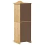 Corona Kleiderschrank aus massivem Kiefernholz 55x52x170 cm von vidaXL, Kleiderschränke - Ref: Foro24-4002764, Preis: 175,45 ...