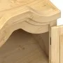 Corona Kleiderschrank aus massivem Kiefernholz 55x52x170 cm von vidaXL, Kleiderschränke - Ref: Foro24-4002764, Preis: 175,45 ...