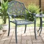 Gartenstühle 2 Einheiten grüner Aluminiumguss von vidaXL, Gartenstühle - Ref: Foro24-4002801, Preis: 277,70 €, Rabatt: %