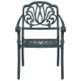 Gartenstühle 2 Einheiten grüner Aluminiumguss von vidaXL, Gartenstühle - Ref: Foro24-4002801, Preis: 277,70 €, Rabatt: %