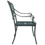 Gartenstühle 2 Einheiten grüner Aluminiumguss von vidaXL, Gartenstühle - Ref: Foro24-4002801, Preis: 293,23 €, Rabatt: %