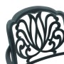 Gartenstühle 2 Einheiten grüner Aluminiumguss von vidaXL, Gartenstühle - Ref: Foro24-4002801, Preis: 277,70 €, Rabatt: %