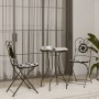 Folding bistro chairs 2 pcs ceramic black and white by vidaXL, Garden chairs - Ref: Foro24-4003405, Price: 141,57 €, Discount: %