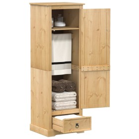 Corona Kleiderschrank aus massivem Kiefernholz 55x50x170 cm von vidaXL, Kleiderschränke - Ref: Foro24-4002766, Preis: 203,72 ...