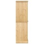 Corona Kleiderschrank aus massivem Kiefernholz 55x50x170 cm von vidaXL, Kleiderschränke - Ref: Foro24-4002766, Preis: 207,15 ...