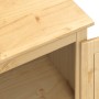 Corona Kleiderschrank aus massivem Kiefernholz 55x50x170 cm von vidaXL, Kleiderschränke - Ref: Foro24-4002766, Preis: 207,15 ...