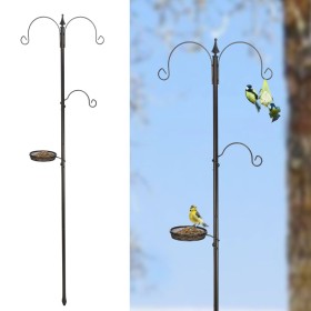 HI Comedero estándar para pájaros negro de HI, Comederos para pájaros - Ref: Foro24-429125, Precio: 27,55 €, Descuento: %